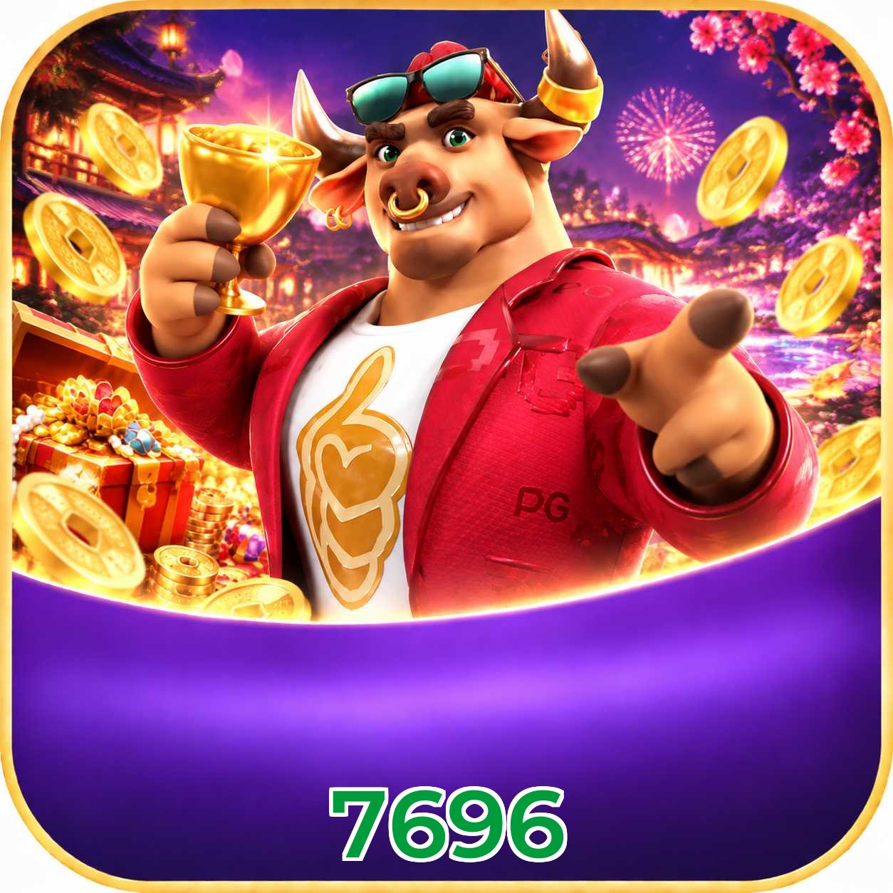 Catálogo de 2.547 jogos da 7696 incluindo Pragmatic Play e Evolution Gaming